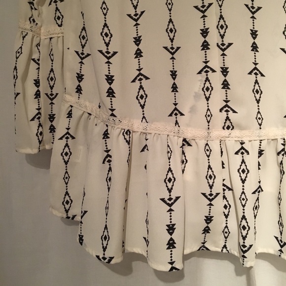 Long sleeve boho tunic - Picture 6 of 6